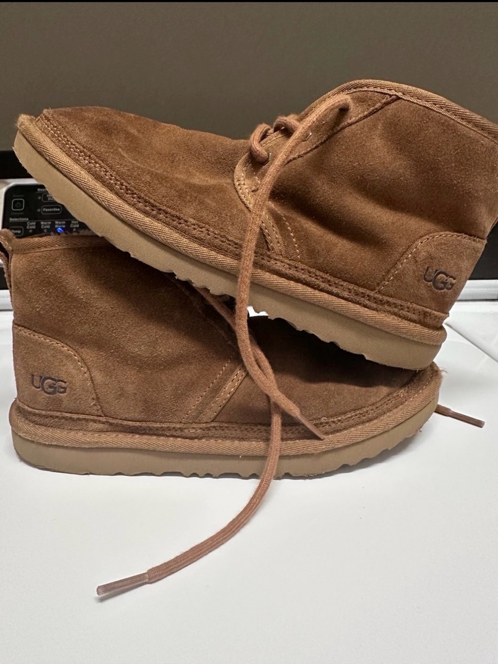 UGG Men's Brown Suede Chukka Boots